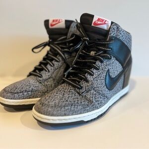 Nike Women's Sky High Black and White Oreo High-Top Sneakers